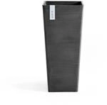 Ecopots Pflanztopf Rotterdam hoch Dunkelgrau 70 cm