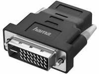 Hama Video-Adapter DVI-Stecker/HDMI-Buchse Ultra-HD 4K Schwarz