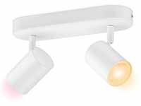 WIZ LED-Deckenleuchte Imageo 2er-Spot Tunable White & Color 690 lm Weiß