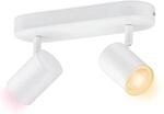 WIZ LED-Deckenleuchte Imageo 2er-Spot Tunable White & Color 690,m Wei&szlig;