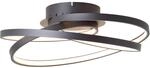 Brilliant LED-Deckenleuchte Labyrinth 40 cm Schwarz