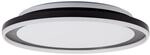 Brilliant LED-Deckenleuchte Pederson 3000 Kelvin Schwarz
