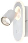 Brilliant LED-Wandleuchte Kimon 3000 Kelvin Wei&szlig;