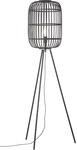 Brilliant Dreibein-Stehlampe Woodrow Schwarz