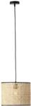 Brilliant Pendelleuchte Wiley &Oslash; 30 cm Metall-Rattan