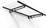 Canopia Vordach Bremen 2 x 90 cm Anthrazit klar