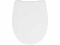 Calmwaters WC-Sitz Weiß Absenkautomatik Abnehmbar Flach Duroplast 26LP3162
