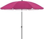 Derby Balkonschirm COMO &Oslash; 165 cm Pink mit Knickfunktion