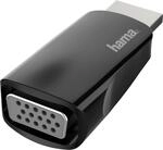 Hama Video-Adapter HDMI-Stecker/VGA-Buchse Full-HD 1.080p Schwarz