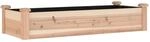 vidaXL Hochbeet mit Einsatz 120x45x25 cm Massivholz Tanne 364286