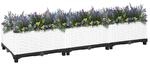 vidaXL Hochbeet 120x40x23 cm Polypropylen 1634558