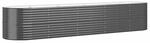 vidaXL Hochbeet Verzinkter Stahl 368x80x68 cm Anthrazit 318966