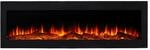 EL Fuego Elektrokamin Wandkamin Einbaukamin Meran B130 cm
