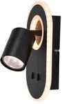 Brilliant LED-Wandleuchte Kimon 3000 Kelvin Schwarz