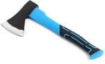 Wiltec Spaltaxt 600G Fiberglas Axt Carbonstahl Holzaxt Holzspalter Forstaxt