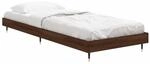 vidaXL Bettgestell ohne Matratze Braun Eiche 75x190 cm Holzwerkstoff 832212