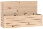 vidaXL Truhe 109x36,5x33 cm Massivholz Kiefer 823624