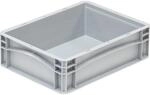 Eurobox-System Box Vollwand 40 cm x 30 cm x 12 cm Grau