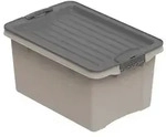 Rotho Stapelbox Compact A5 4,5, Cappucchino