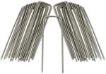 Relaxdays Bodenanker 50er Set Stahl Robust 15 cm x 2,5 cm 10 g