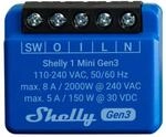 Shelly Relaismodul Unterputz Plus 1 Mini G3 Blau