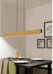 Eglo LED-H&auml;ngeleuchte Anchorena-Z Braun Schwarz Wei&szlig;