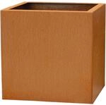 Vivanno Pflanzk&uuml;bel Block 50 cm x 50 cm x 50 cm Rostbraun