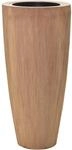 Vivanno Pflanzk&uuml;bel City 37 cm x 37 cm x 80 cm Streifenbeige
