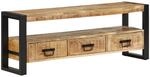 vidaXL TV-Schrank 120x30x45 cm Massivholz Mango 351669