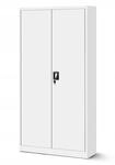 Jan Nowak Aktenschrank Metallschrank JAN H Wei&szlig; 195x90x40 cm mit