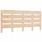 vidaXL Kopfteil 180x3x80 cm Massivholz Kiefer 821357