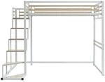 Vente-unique Hochbett Jogui Wei&szlig; 260.5 cm