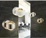 Globo LED-Wandleuchte RANDI Nickel matt