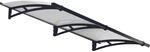 Canopia Vordach Aquila 2 cm x 90 cm Anthrazit klar