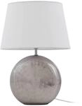 Lindby Tischlampe Florentino 9626183 in Wei&szlig; aus Textil 1-flammig E27