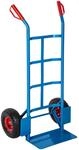 Tectake Sackkarre Mit Stahlrahmen Luftbereifung 55 x 44 x 119 cm Blau