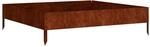 vidaXL Hochbeet 100x100x26 cm Cortenstahl 824514