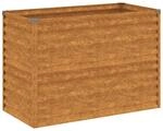 vidaXL Hochbeet 100x50x69 cm Cortenstahl 1846352