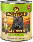 Wolfsblut Hunde-Nassfutter Dark Forest Adult Wild mit S&uuml;&szlig;kartoffeln 800 g