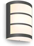 Philips Outdoor-Wandleuchte Python Ultra-Efficient 3,8 W 2.700 K Anthrazit