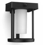 Philips Outdoor-Wandleuchte Camill Ultra-Efficient Solar 1,4 W 3.000 K Rund Matt