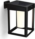 Philips Outdoor-Wandleuchte Camill Ultra-Efficient Solar 1,4 W 3.000 K Eckig