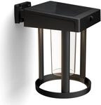 Philips Outdoor-Wandleuchte Camill Ultra-Efficient Solar 1,4 W 3.000 K Rund Klar