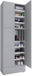 VCM Schuhschrank Lona Grau