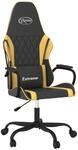 vidaXL Gaming-Stuhl Schwarz und Golden Kunstleder Modell 8