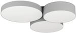 Eglo LED-Deckenleuchte Barbano-Z RGB/CCT 62 cm x 58,5 cm Grau-Wei&szlig;