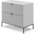 Vicco Nachttisch Eliza Grau 66 x 60