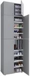 VCM Schuhschrank Lona Grau