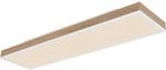 Globo LED-Deckenleuchte Doro 80 cm x 20 cm Aluminium-Wei&szlig; Matt