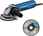 Bosch Professional Winkelschleifer GWS 12-125 mit Schleifscheibe